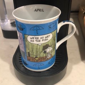 Danbury Mint Porcelain Calendar Collector's Mug April